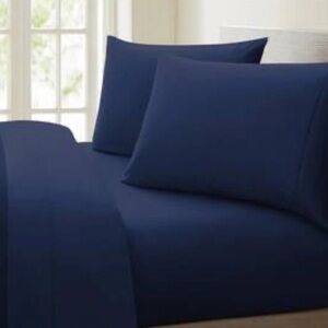 NWT Navy Blue Bedding Set
